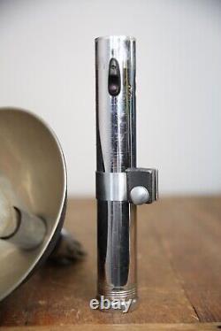 Vintage 3 Cell Camera Flash Chrome Handle Star Wars Light Saber Luke Skywalker