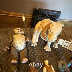 Vintage 70s 80s Kenner Star Wars 18 Figure Lot