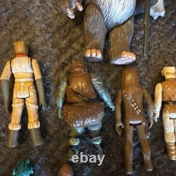 Vintage 70s 80s Kenner Star Wars 18 Figure Lot