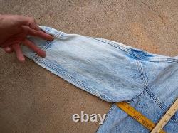 Vintage 70s AOP Star Wars Upcycle 80s Denim Trench Coat Jacket Sz S M T Shirt