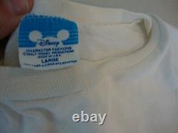 Vintage 80's Walt Disney Star Wars Tours Disneyland T Shirt L