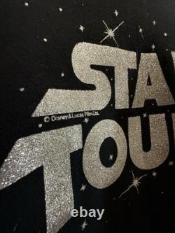 Vintage 80s Star Wars Star Tours Disney & Lucas Films Promo Ride Crewneck Med
