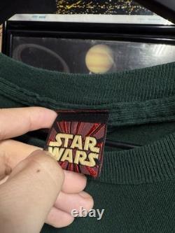 Vintage 90's Star Wars Movie T-Shirt Vtg Droids Tee Size Large