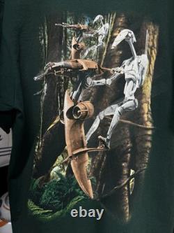 Vintage 90's Star Wars Movie T-Shirt Vtg Droids Tee Size Large