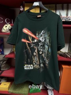 Vintage 90's Star Wars Movie T-Shirt Vtg Droids Tee Size Large