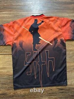 Vintage 90s Star Wars Episode 1 Darth Maul Tie Dye Graphic Jersey Medium AOP