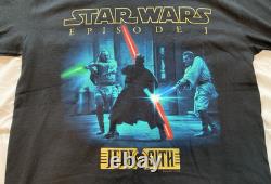 Vintage 90s Star Wars Episode 1 Tshirt Lot Phantom Menace Darth Maul Lee