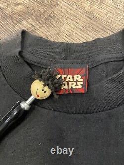 Vintage 90s Star Wars Episode I Sebulba Character Black T Shirt Size Large