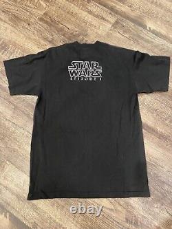 Vintage 90s Star Wars Episode I Sebulba Character Black T Shirt Size Large