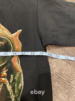 Vintage 90s Star Wars Episode I Sebulba Character Black T Shirt Size Large