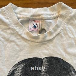 Vintage 90s Star Wars Princess Leia Stipple Art Print T-Shirt Men's L