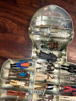 Vintage C-3PO Case With 26 Action Figures From 1977-1983