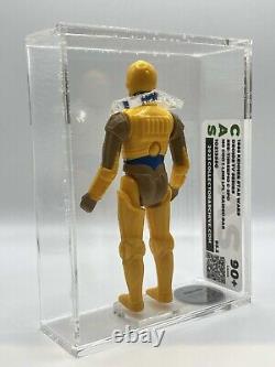 Vintage C-3PO (Threepio) Action Figure Star Wars Droids 1985 GRADED 90+