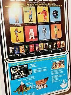 Vintage Canadian Star Wars 21 Back Boba Fett Cardback French Canada RARE