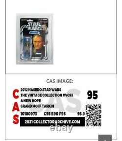 Vintage Collection Star Wars VC 98, Graded 95! Grand Moff Tarkin! CAS / AFA