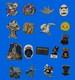 Vintage Disney Parks Trading Pin Mixed Lot Buzz WDW Castle Logo Goofy Star Wars