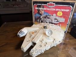 Vintage Empire Strikes Back Millennium Falcon Kenner 1980 withBox! Minty Color