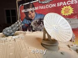 Vintage Empire Strikes Back Millennium Falcon Kenner 1980 withBox! Minty Color