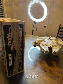 Vintage Empire Strikes Back Millennium Falcon Kenner 1980 withBox! Minty Color