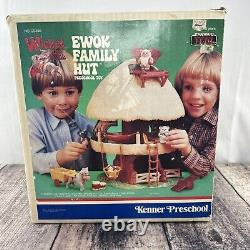 Vintage Ewok Family Hut Star Wars Kenner Preschool Return of the Jedi With Box