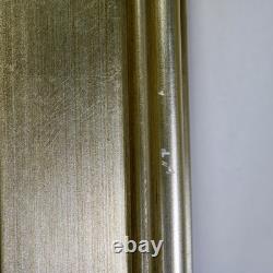 Vintage Framed Boston Terrier Dog Portrait With Star Wars Figurines Oil Painting