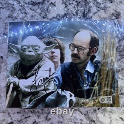 Vintage Frank Oz Signed Photo With COA Autograph 8x10 Star Wars Yoda Jedi Master