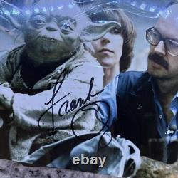 Vintage Frank Oz Signed Photo With COA Autograph 8x10 Star Wars Yoda Jedi Master