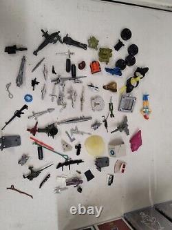 Vintage G1 Transformers Gi Joe misc. Weapons/Parts Lot