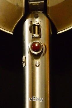 Vintage GRAFLEX 3 Cell Flash Handle Star Wars Light Saber Red Button