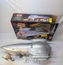 Vintage Hasbro Star Wars Episode 1 Naboo Royal Starship Electronic w Box 1999