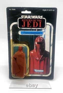 Vintage Japanese Tsukuda Star Wars Emperor's Royal Guard 1983 ROTJ 65-Back RARE
