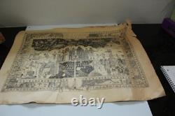Vintage Journal Of The Whills by G. Lucas Star Wars Collectible Print 18 x 24