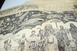 Vintage Journal Of The Whills by G. Lucas Star Wars Collectible Print 18 x 24