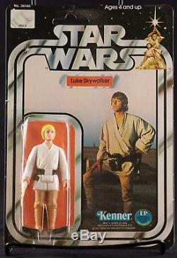 Vintage Kenner 1977 Luke Skywalker 12 Back B