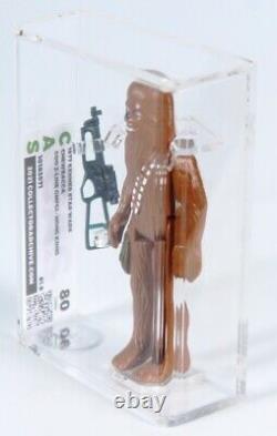 Vintage Kenner 1977 Star Wars A New Hope Chewbacca Figure CAS 80 (81.9) 1ST 12