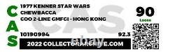 Vintage Kenner 1977 Star Wars A New Hope Chewbacca Figure CAS 90 (92.3) MINTY
