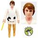 Vintage Kenner 1977 Star Wars Farmboy Luke Skywalker Action Figure with Brown Hair