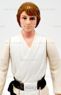 Vintage Kenner 1977 Star Wars Farmboy Luke Skywalker Action Figure with Brown Hair