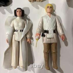 Vintage Kenner 1977 Star Wars Figurines Set Of Seven