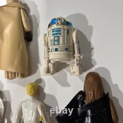 Vintage Kenner 1977 Star Wars Figurines Set Of Seven
