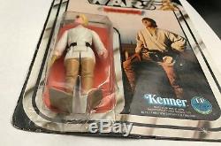 Vintage Kenner 1978 Star Wars Luke Skywalker 12 Back Moc Afa Ready