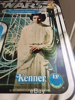 Vintage Kenner 1978 Star Wars Vintage Princess Leia 12-A Back White Figure Stand