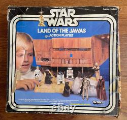 Vintage Kenner 1979 Star Wars Land Of The Jawas Playset Near Complete