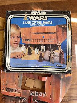 Vintage Kenner 1979 Star Wars Land Of The Jawas Playset Near Complete