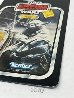 Vintage Kenner 1980 STAR WARS Empire Strikes Back YODA 32 Card Back Cardback