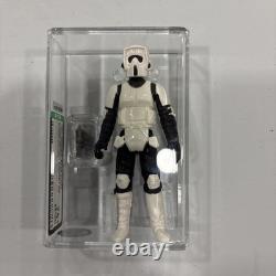 Vintage Kenner 1983 Star Wars ROTJ Biker Scout AFA 75