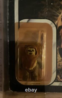 Vintage Kenner 1983 Star Wars ROTJ Wicket W. Warwick, 77 Back, NIB