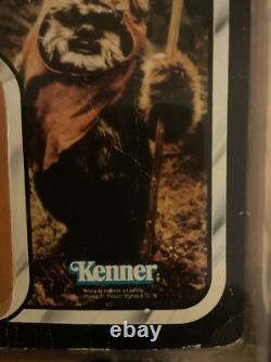 Vintage Kenner 1983 Star Wars ROTJ Wicket W. Warwick, 77 Back, NIB