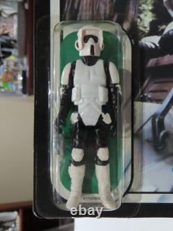 Vintage Kenner 1983 Star Wars Retuen of the Jedi ROTJ 77 Back Biker Scout MOC