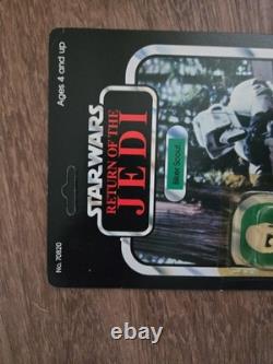 Vintage Kenner 1983 Star Wars Retuen of the Jedi ROTJ 77 Back Biker Scout MOC
